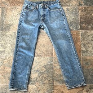 Levi's Blue Straight Jeans Timeless Style